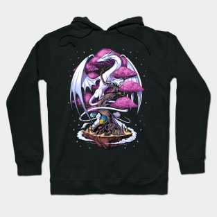 Cherry Blossom Dragon Hoodie